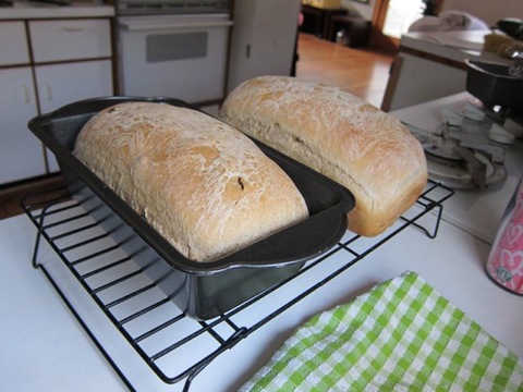 Coffee bread baked