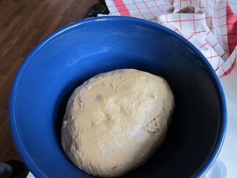 Coffee bread unrisen