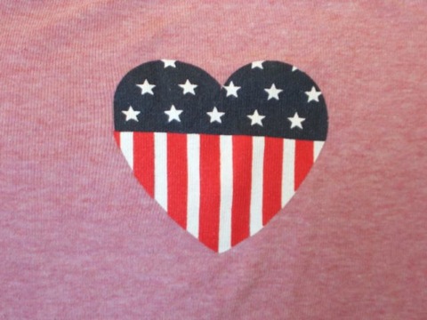 July 4th heart
