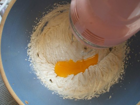 Lavender cookies blending