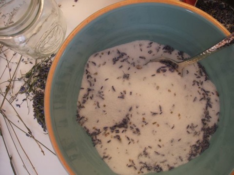 Lavender cookies vanilla sugar