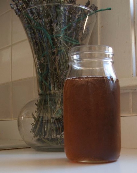 Lavender syrup