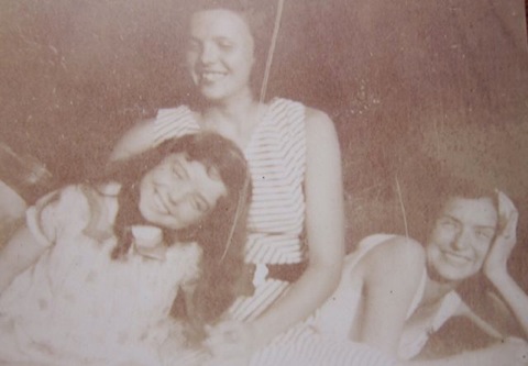 Patsy and sisters 1936