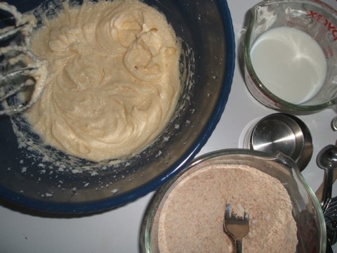 Smores cupcake batter
