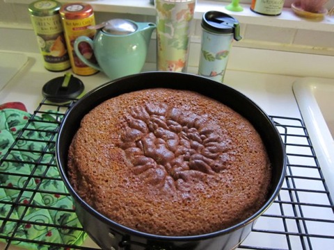 Treacle sponge baked